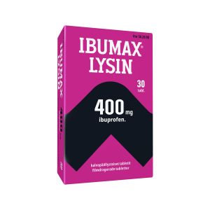 IBUMAX LYSIN tabletti, kalvopäällysteinen 400 mg 30 fol